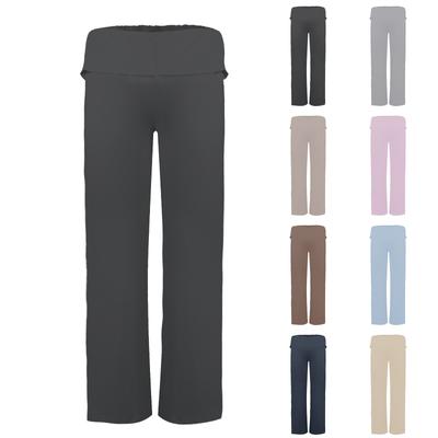 Women's  And Winter Casual Home Flare Pants Yoga Casual Solid Color Sports Pants