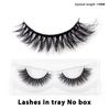 LEHUAMAO  3D Mink Lashes Wholesale Mink False Eyelashes Bulk 10/30/50 Pairs Soft Fluffy Natural Mink Lashes Makeup Mink Eyelashe