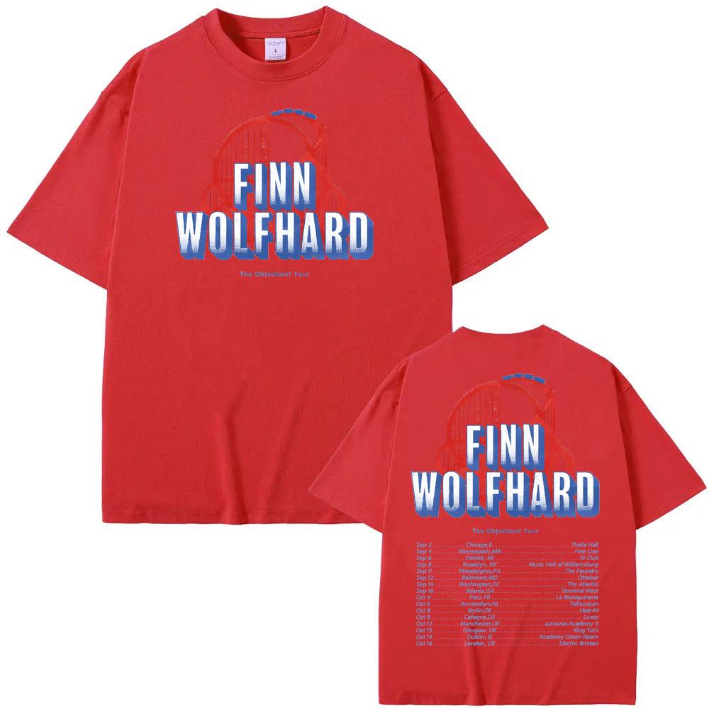 finn wolfhard tour2025 T Shirt High Quality Summer Tee-shirt RopaMujer Clothing Graphic Printing Casual Retro O-neck Tshirt