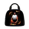 Borsa a Tracolla Scolastica M-Mbappe Borsa Pranzo Termica Stella del Calcio Studente Bento Contenitore per Cibo Borse Riutilizzabili Termiche Cooler Lunch Box