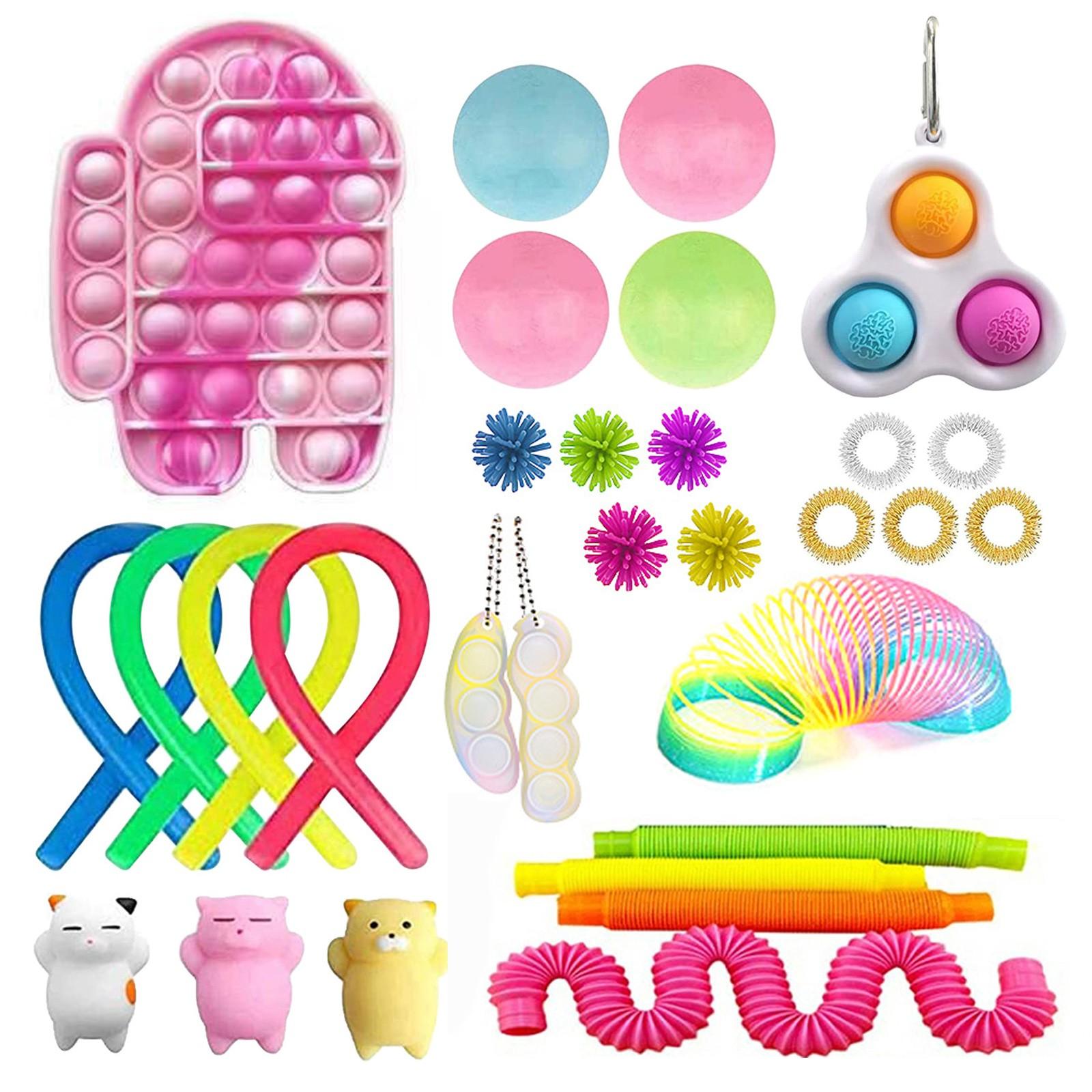 

Набор игрушек Набор сенсорных игрушек для детей или взрослых Figetget Toys Pack Toys