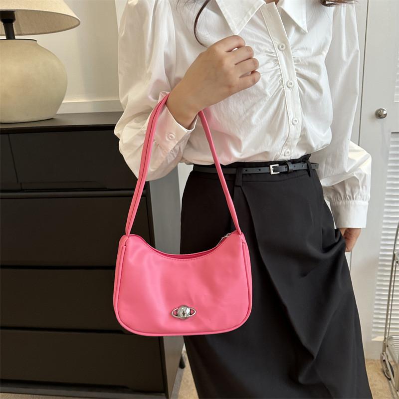 Trendy Commuter Shoulder Bag For Women Urban Chic Small Pu Tote Bag
