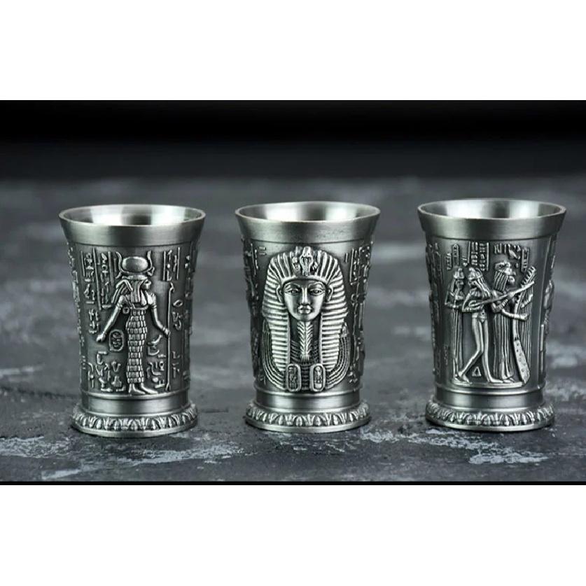 The Revenant Samme Stil Vinglas Oldtidens Egypten Mytologi Relieff Kunst Kobber Snapseglas B52 Cocktail Rusland Sikkim Spiritus Kugle Kop