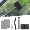 Reusable Removable Car Windshield Defogger Brush Washable Auto Anti Fog Wiper Interior Window Cleaning Tool