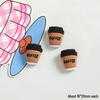Big Eyes Cheese Resin Toy - Handmade DIY Accessories: Fridge Magnet, Shoe Buckle, Hair Accessory