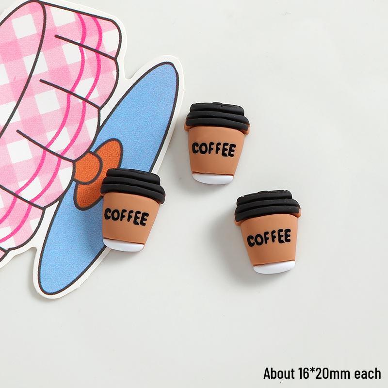 Big Eyes Cheese Resin Toy - Handmade DIY Accessories: Fridge Magnet, Shoe Buckle, Hair Accessory