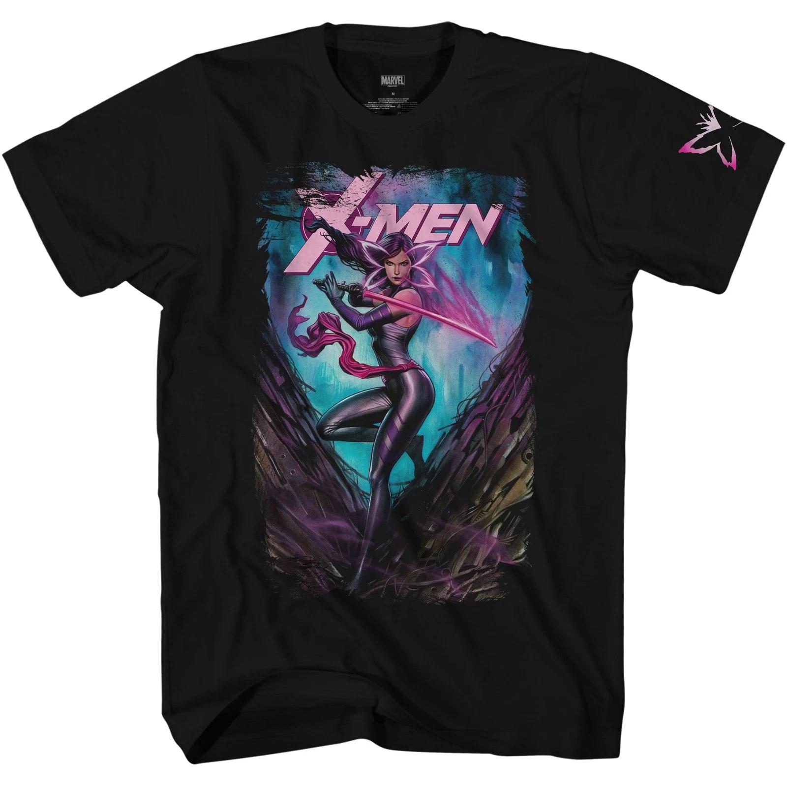 X-Men Psylocke Cover Superhero Marvel Comics Children s T-shirt 150