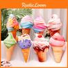 Eis Plüschtier Kissen Weich Und Flauschig Perfektes Geschenk Für Eisliebhaber Buntes Und Niedliches Design