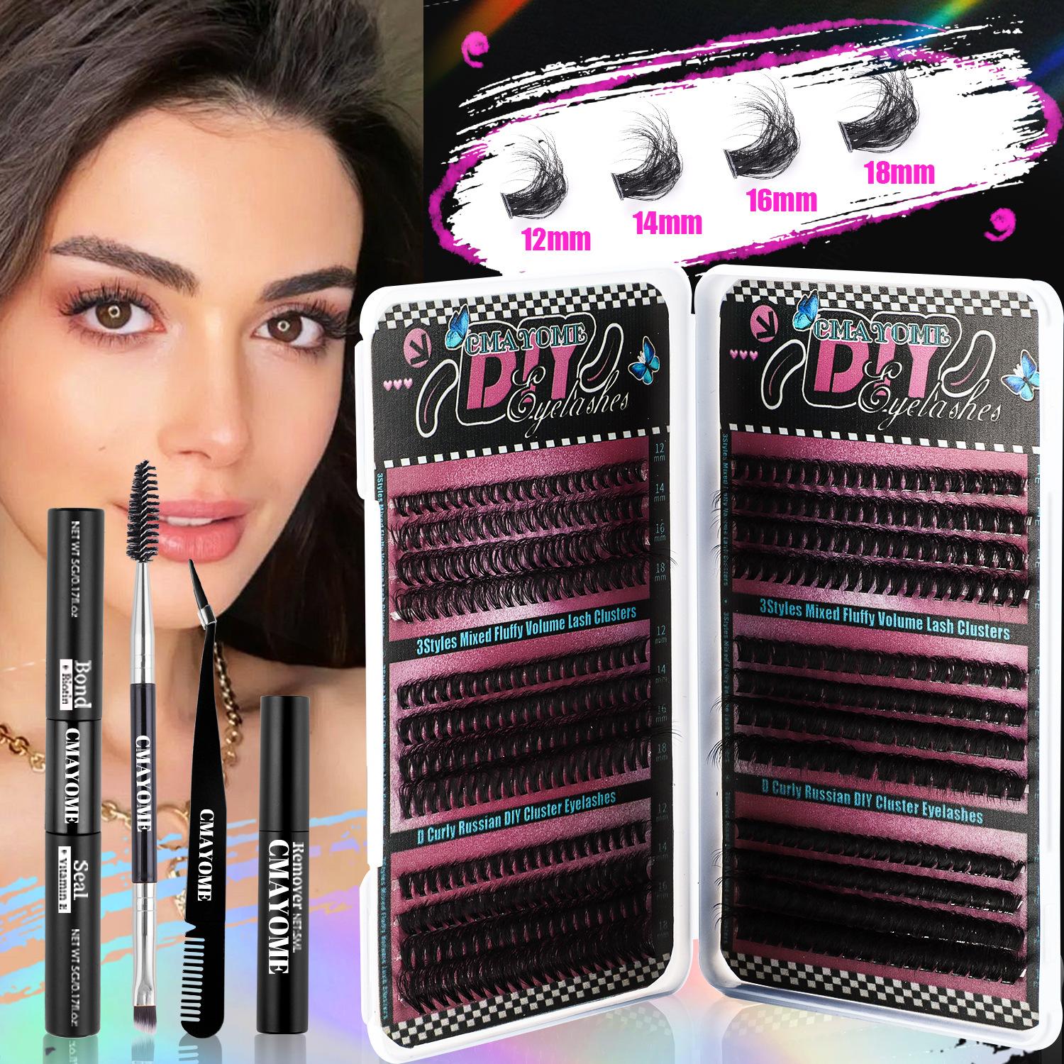 

Сделай сам Одиночный пучок волос 456 пучков Большая вместимость Семейное фото Книга для ресниц D Song Одиночный пучок Смешанные накладные ресницы