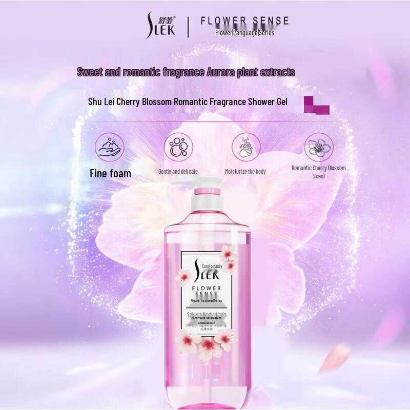 Slek Sakura Romantic Fragrance Moisturizing Body Wash