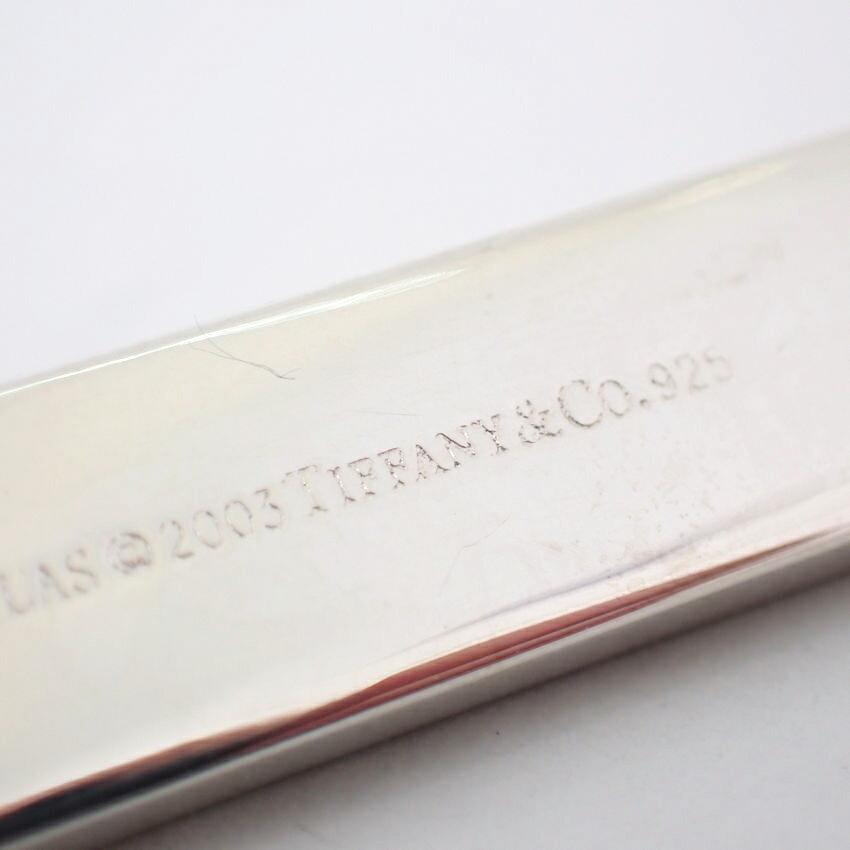 [Used] TIFFANY/Tiffany 925 Atlas Bar Pendant/Necklace/j64-1