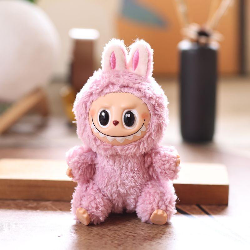 Pvc Face Cute Doll Pendant Plush Toy With Short Plush For Children