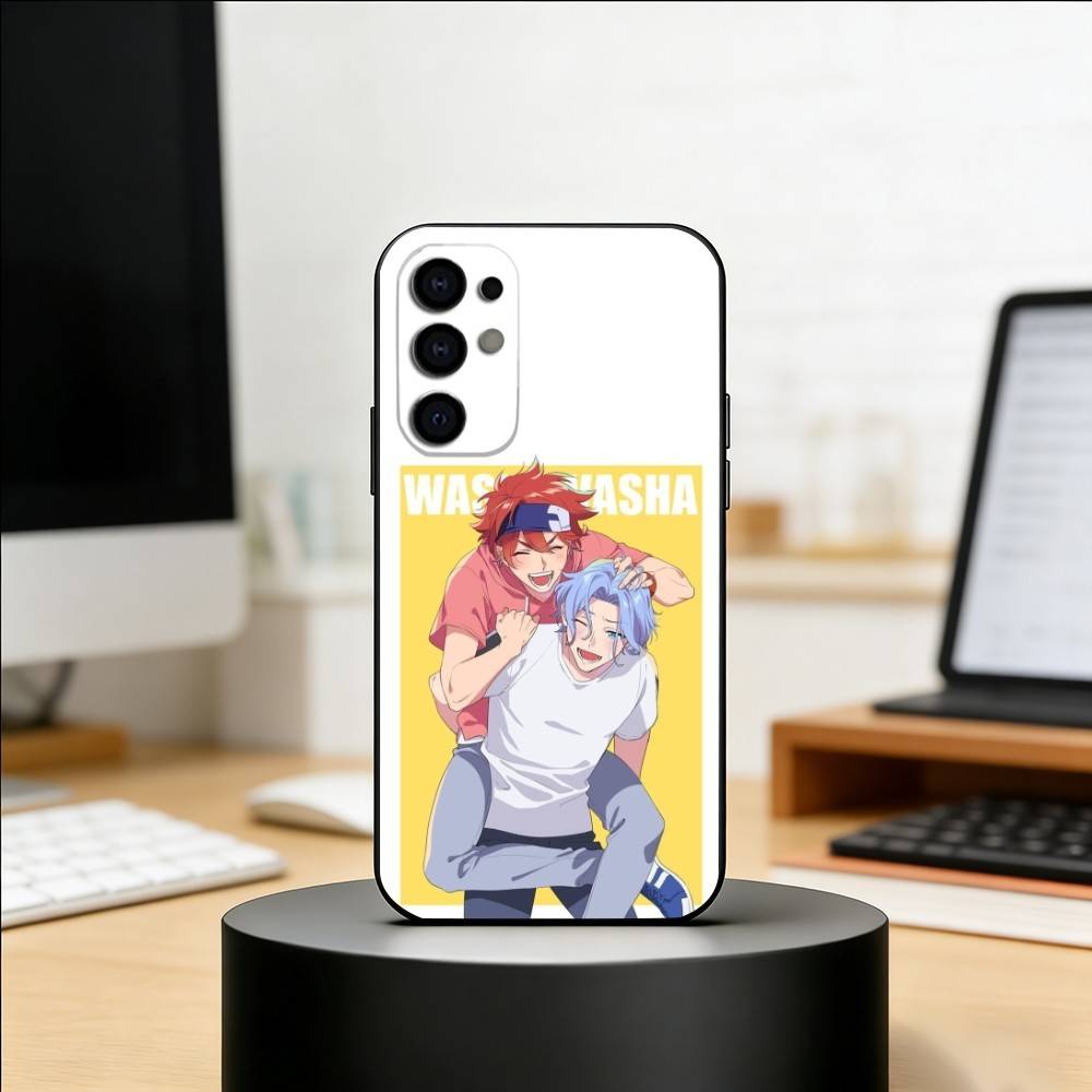 S-SK8 ANime the InfinityS Phone Case Black Silicone Soft For Samsung S25,S24,S21,S22,S23,S30,Ultra,S20,Plus,Fe,Lite