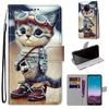 For Nokia 5.4 Coloured Drawing Cross Texture Horizontal Flip PU Leather Case with Holder & Card Slots & Wallet & Lanyard
