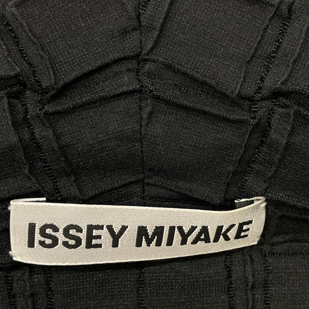 ISSEY MIYAKE Black IM52FD517 Cotton Blend Jacket Jacket 2 blackUsed