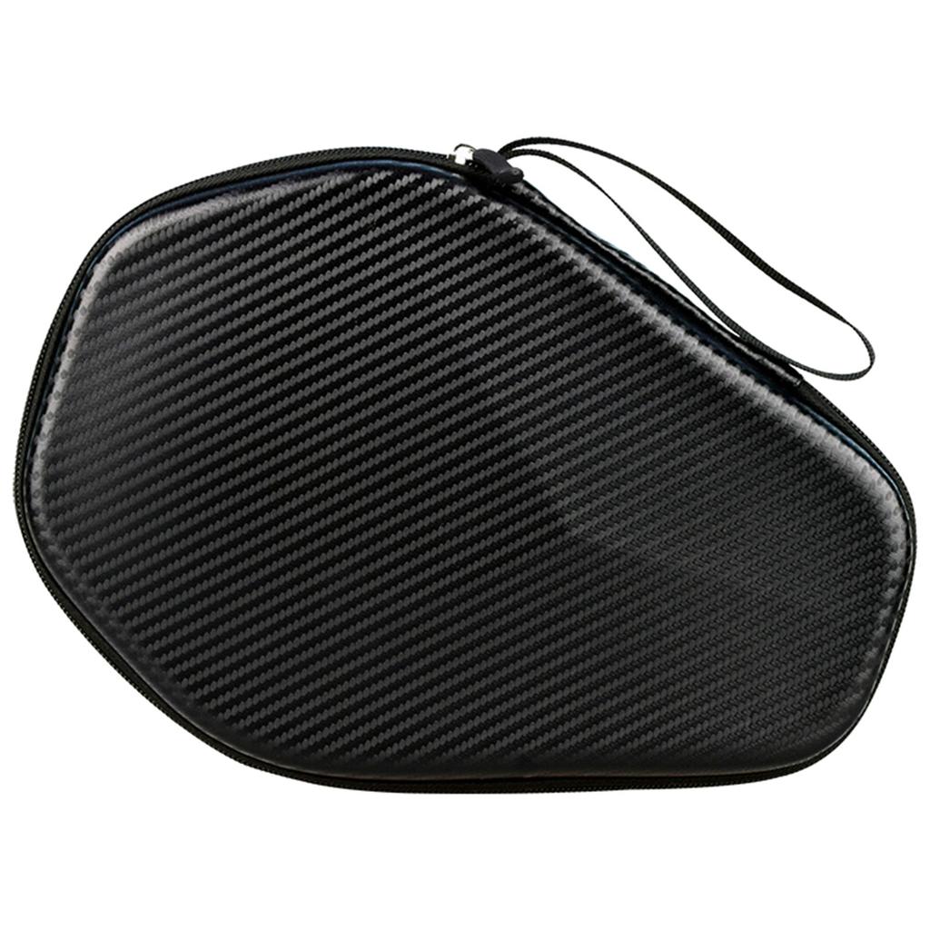 Lightweight Pingpong Paddle Bag Waterproof Case Portable Table Tennis Racket Bag Hexagonal Zipper Handbag Easy to Carry