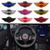 1Pcs Car Styling Steering Wheel Emblem Badge Stickers For MINI Cooper One S JCW Countryman R50 R52 R53 R55 R56 F54 F55 F56 F60