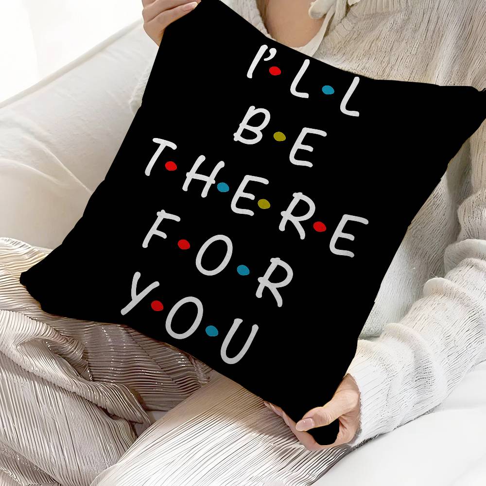 Friends Tv Show Personalized Pillow Cover Kids Bedroom Wild Party Decor Pillowcase Kid Birthday Shower Gift