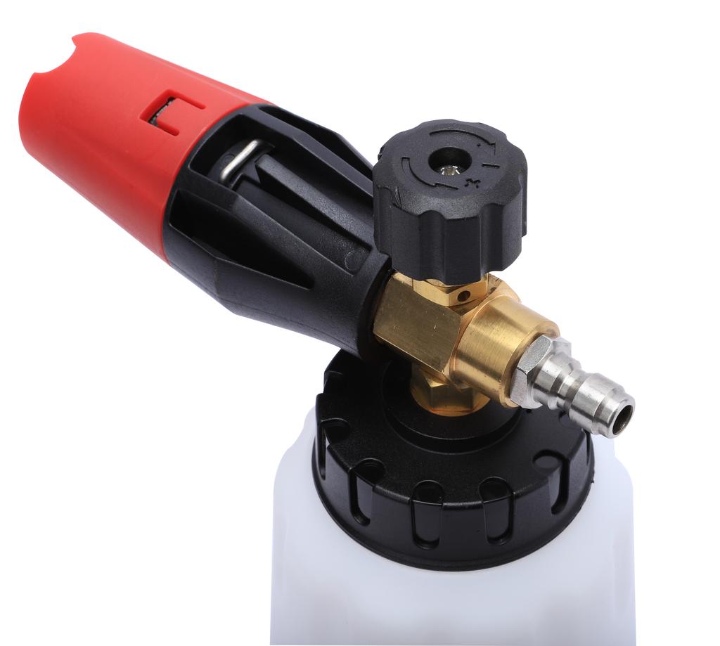 High Pressure Car Wash Foam Cannon Blaster Nozzle Gun Big Bottle Good Price Snow Foam Lance 1/4 Quick Connect Adjustable Nozzle