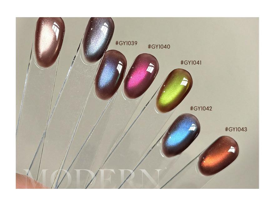 Goya Cat Eye Gel Polish 2026: Autumn/Winter Aurora Nail Art.