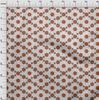 oneOone Cotton Poplin Dark Mustard Fabric Asian Block Sewing Material Print Fabric By The Yard 42 Inch