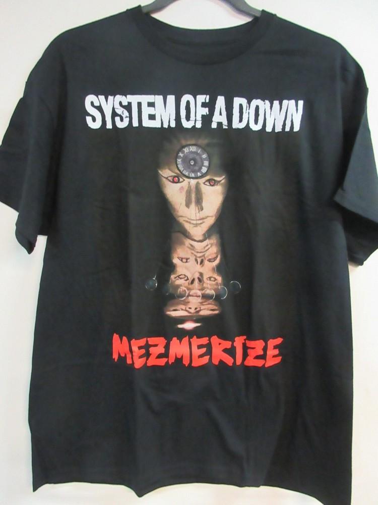 

SYSTEM OF A DOWN OFFICIAL MEZMERIZE 2024 BAND CONCERT MUSIC EXTRA LARGE Unisex T-Shirt L