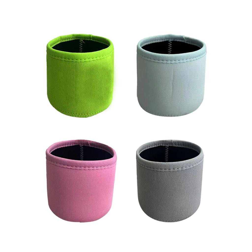 4PCS Boot Covers Protective Sleeve Insulated Ice Cream Cup Sleeve Water Bottle Boot Cloth Material Suitable for Cups
