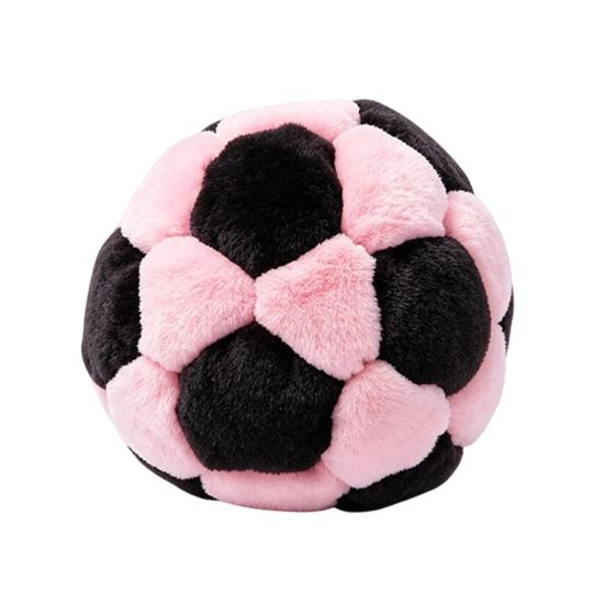 Soccer Sandbags, Soft Plush Football Sack with Spiral Fill, Portable Stress Relief Toy for Kids Adults for Outdoor Fun Foot Coordination Training