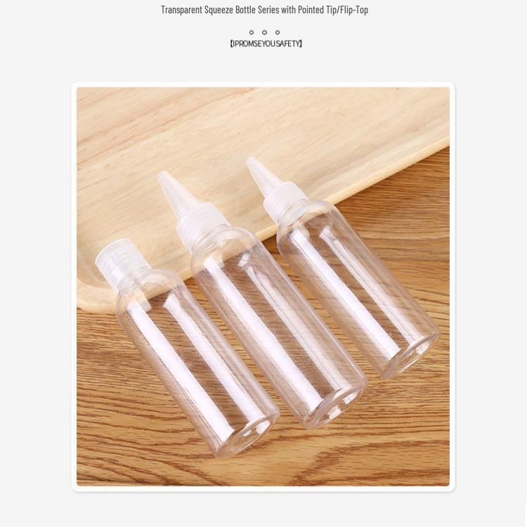 Neulingsangebot: Reise Transparente Spitzflasche zum Ausdrücken für Lotion