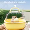 Portable Hamster Cage New Hamster Outer Cage Fashion Hamster Travel Home for Travel and Outdoor Use