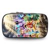 One Piece School Double Layer Pencil Case Large Capacity Durable Stationery Bag Lightweight Unisex Pen Pouch for Boys Girls 6-10