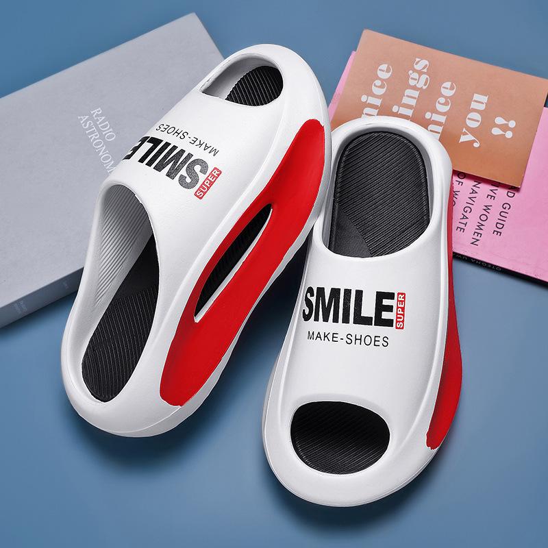 Men Slippers Indoor Outdoor Sandals Beach Soft Sole Slides Men Casual Shoes Couple Home Slippers Big Size