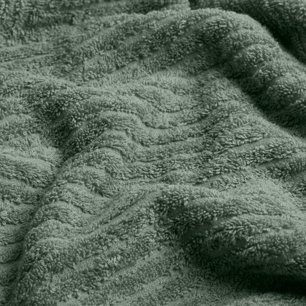 Likya Jacquard Straight Striped 2 Pieces Towel Set, Cotton Face Hand Towels,Soft Cotton Face Towel, Soft Hand Towel, Cotton Hand Towel