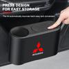 Portable Hanging Mini Car Trash Can Wastebasket Trash Can with Lid For Mitsubishi Outlander I200 Pajero Eclipse ASX Lancer Space Delica Ex