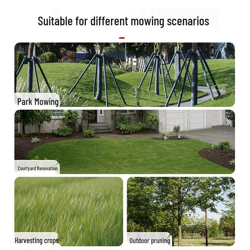 KEVOLIN 21V Cordless Brushless Electric Grass Trimmer CN plug (adapter included)