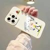 The Whimsical Horse and Girl Design Phone Case Is Suitable for iPhone 17 16 15 14 13 12 11 Pro/Max/Plus Anti Drop and Shockproof