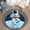 Astronaut Round Carpet for Living Room Rugs Bath Mat Area Rug Doormat Bedroom Children Carpet alfombra Non-slip Floor Mat