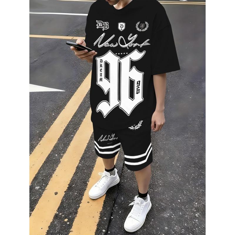 2026 Summer New Street Casual Fashion Comfortable Soft Breathable Lightweight 3D Digital Pattern Printing L