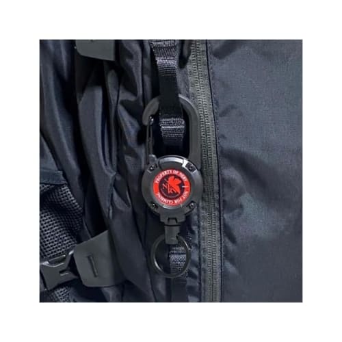 EVA & LOGOS Fashion Carabiner with Cord Reel