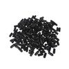 200 Pezzi Protezioni Filettate per Tubi in Plastica Tappi Terminali a Vite in Gomma PVC Resistente Coperchi Mozzo per Raccordi Hardware