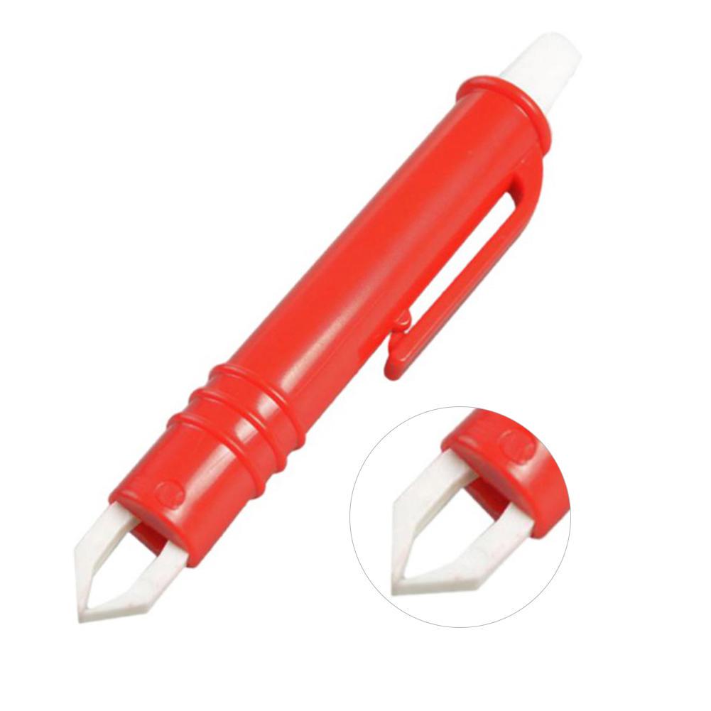 

Домашній кіт Товари для собак Аксесуари Пінцет Засіб для видалення кліщів Чистий інструмент Пластиковий затиск від бліх для домашніх тварин червоний