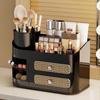Make-up-Organizer mit Schubladen, große Kapazität, Arbeitsplatten-Aufbewahrung für Badezimmer, Schminktisch, Hautpflege, Kosmetik, Pinsel, Lippenstifte