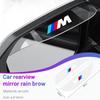 Car Rearview Mirror Rain Eyebrow Protection Side View Guard For Performance X1 X3 X5 E39 E46 E90 E60 F20 F30 M3 M5 Accessory