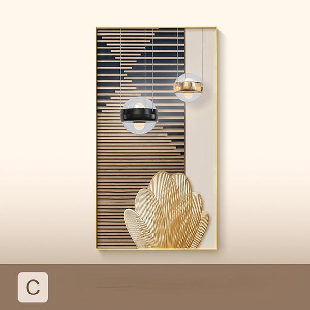 

Современные роскошные абстрактные картины на холсте, постеры и принты, золотые настенные художественные картины для гостиной, спальни, отеля, украшение дома 20cm×40cm NoFrame