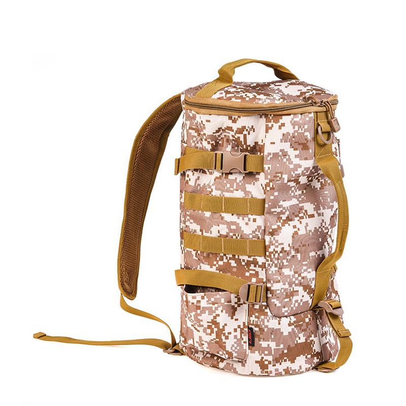 23L Multifunctional Waterproof Cylinder Fishing Bags Outdoor Size Sport Travel Shoulder Reel Lure Rod Storage Backpack