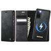 For Samsung Galaxy S20 4G/Galaxy S20 5G Case CASEME C49 Compatible with MagSafe RFID Blocking Detachable Wallet Leather Phone Cover