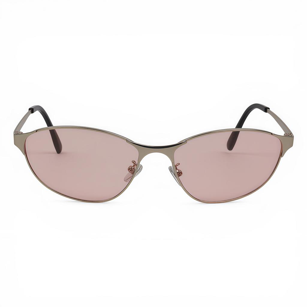 Adije Dacey (Silver-Pink Tint) Rv1041 Sunglasses Goggles Uv Protection