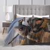 A-Assassins Game C-Creeds Fashion Flannel Blanket  Warm Soft Bedding Throws for Home Decor Airplane Bedspread Sofa Bed Cover