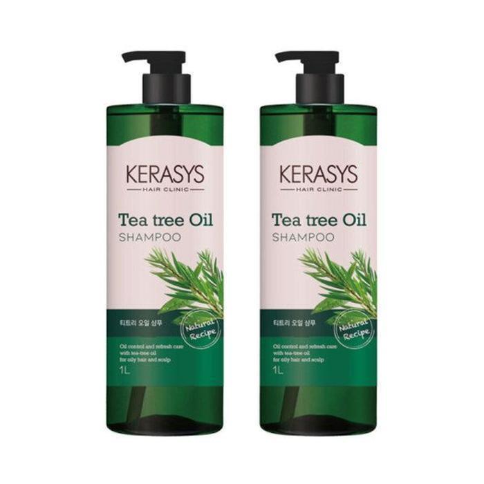 KERASYS Tea Tree Oil Shampoo 1000ML x 2 (16417785)