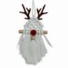 Santa Claus Christmas Tree Tapestry Bohemian Style Cotton Rope Tapestry  Living Room